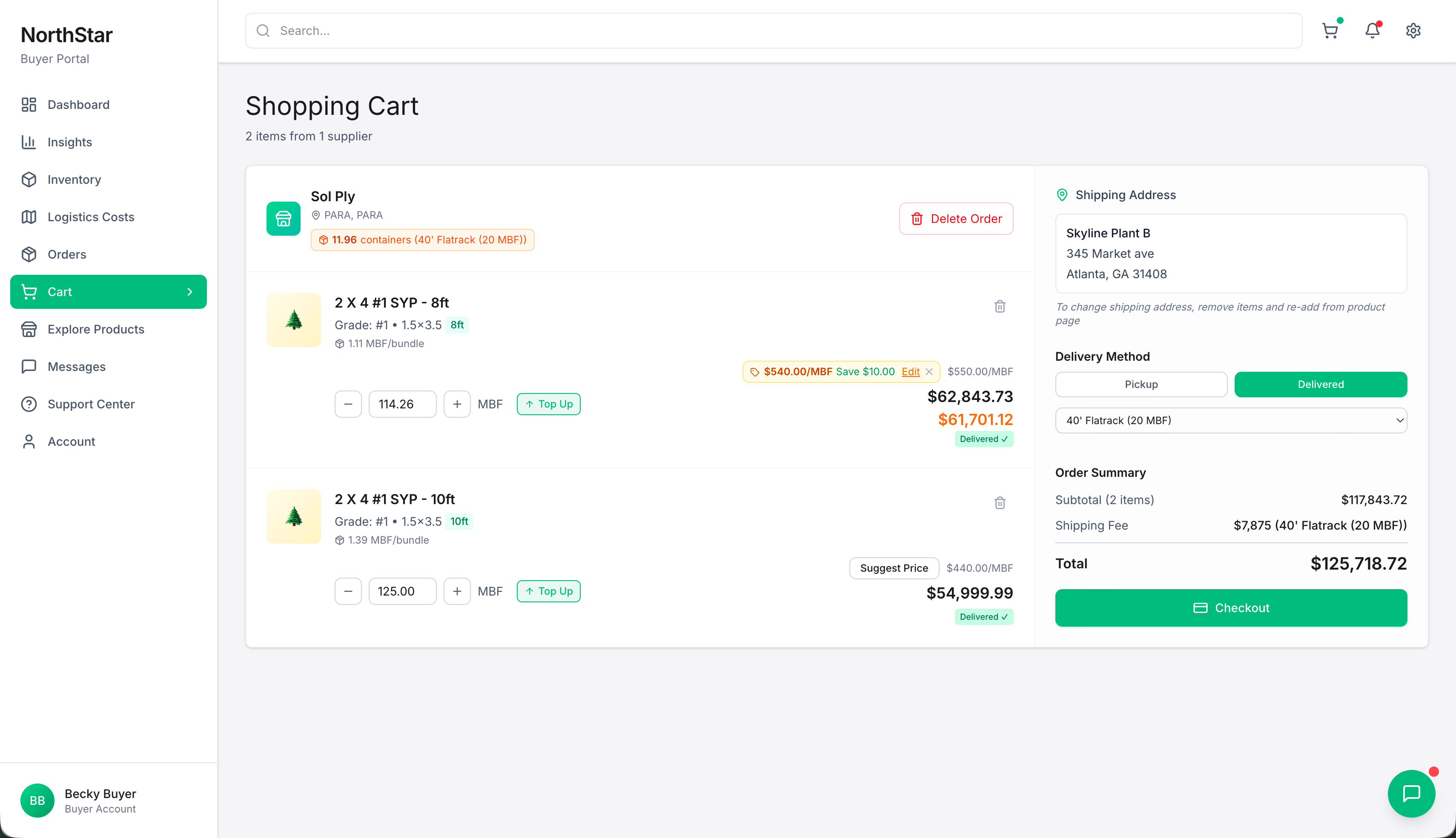 Shipping Estimates